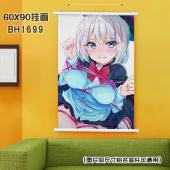 (60X90)BH1699-魔术学姐 动漫白色塑料杆挂画