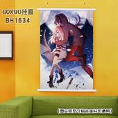 (60X90)BH1634-杀戮天使 动漫白色塑料杆挂画