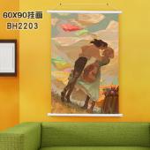 BH2203-哈尔的移动城堡 动漫挂画（60X90）