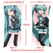 (40X100)BZ012-初音双面长抱枕（提前1天预订）