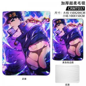 CRMT037 JOJO 动漫 150x200加厚超柔包边毛...