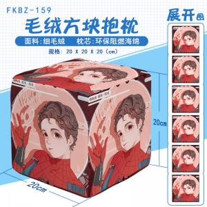 FKBZ159-钢铁侠 动漫 方块抱枕（MDM-178-钢铁...