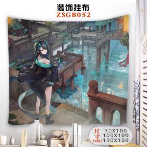 ZSGB052 明日方舟 游戏 装饰挂布（130X150）（...